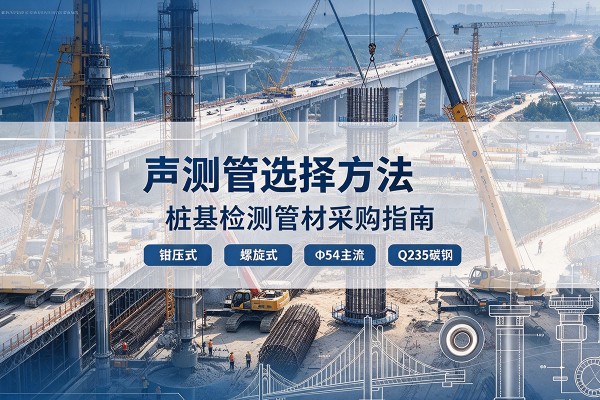 仙桃声测管选型标准