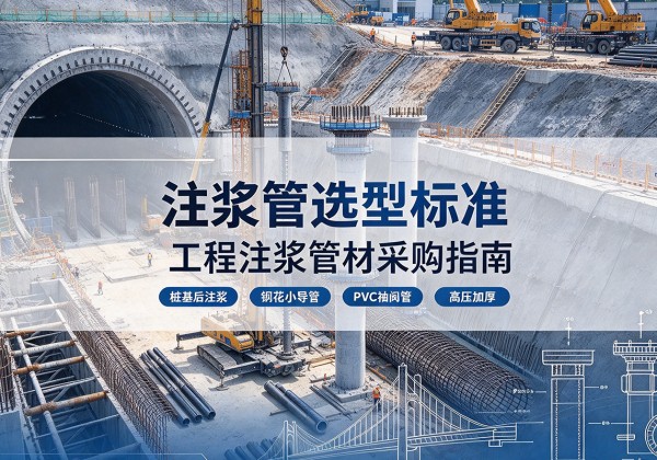 仙桃注浆管选型标准